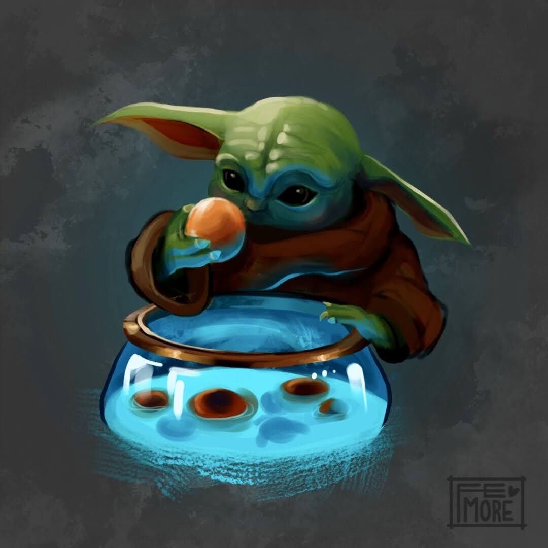 ArtStation - Star Wars Grogu AKA Baby Yoda Designs