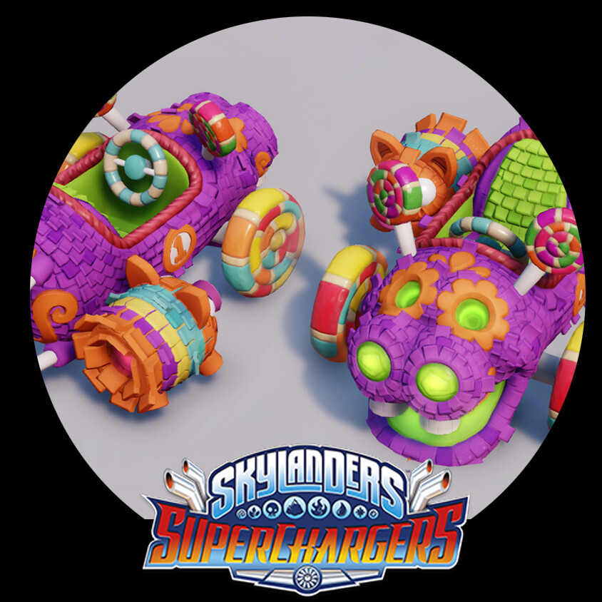 ArtStation Skylanders SuperChargers Vehicles and Characters