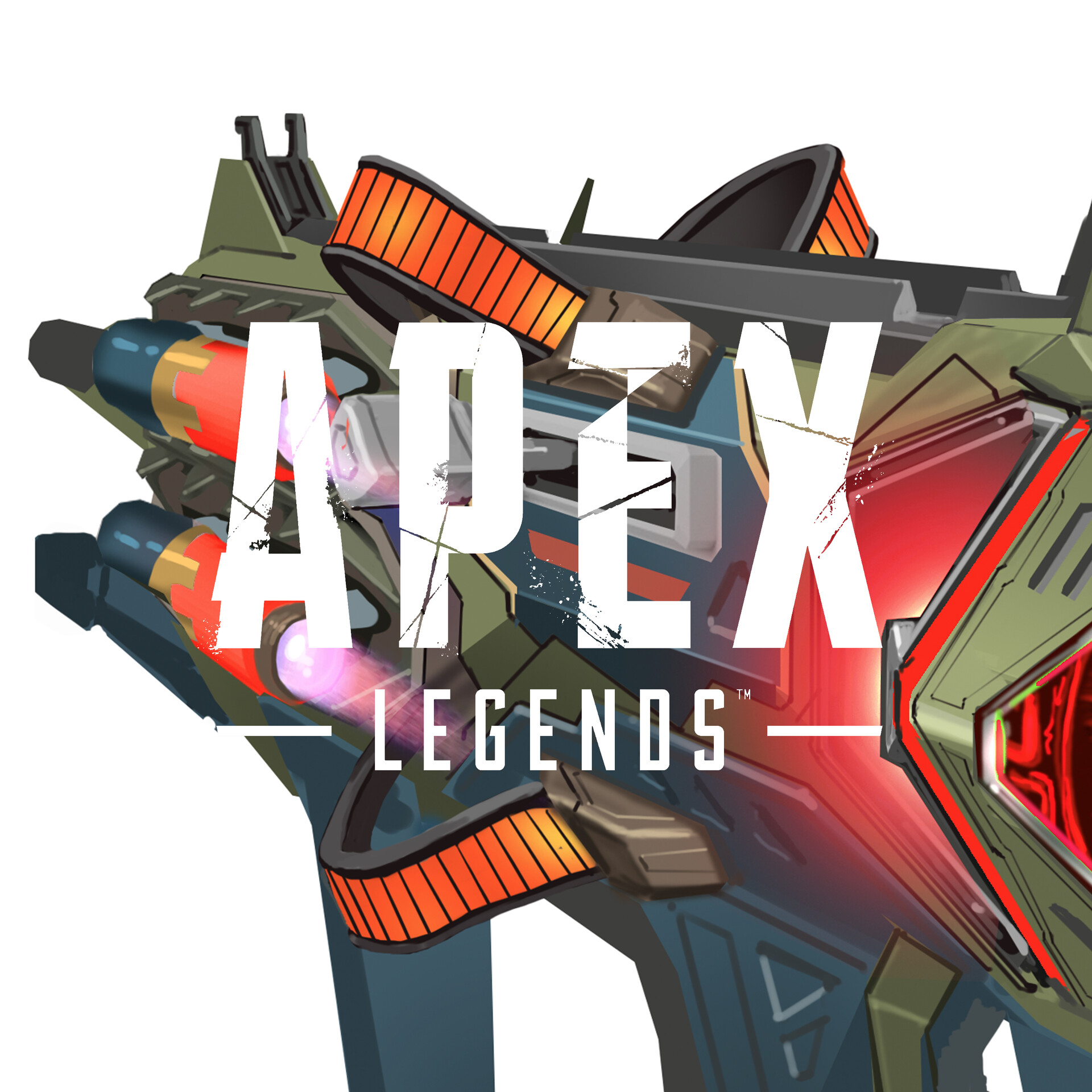 ArtStation APEX Legends "DMR X1" Longbow
