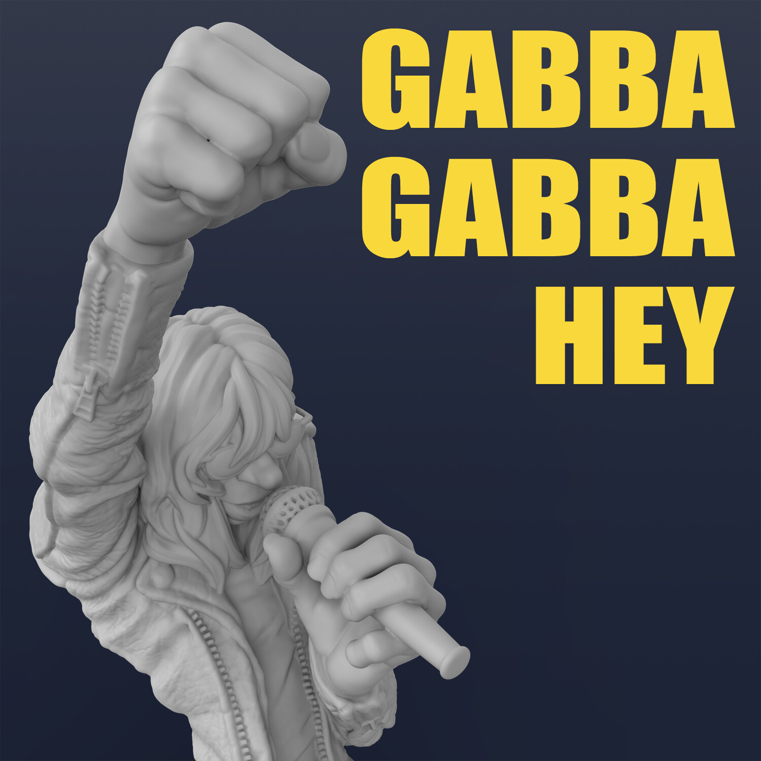 未開封　RAMONES フィギュア GABBA GABBA HEY The Ramones 1234 Figures Japan Limited Pinhead Vinyl Sufubi