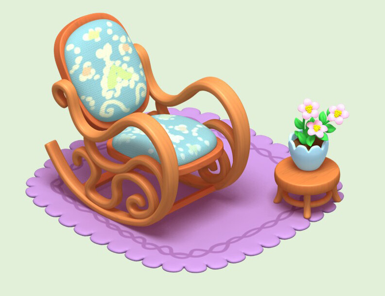 3d items.