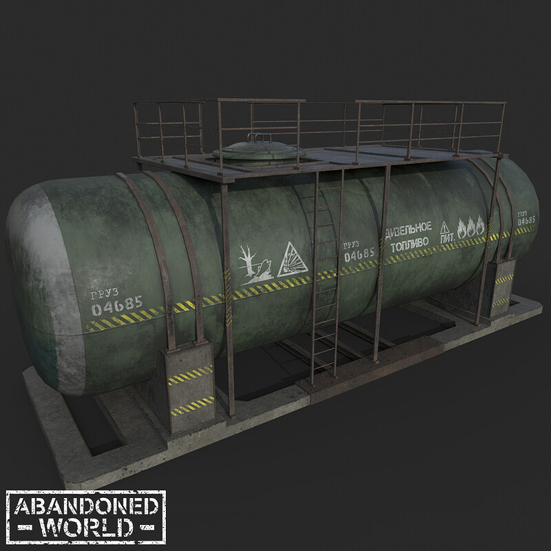 Fuel Tank for Abandoned Depot