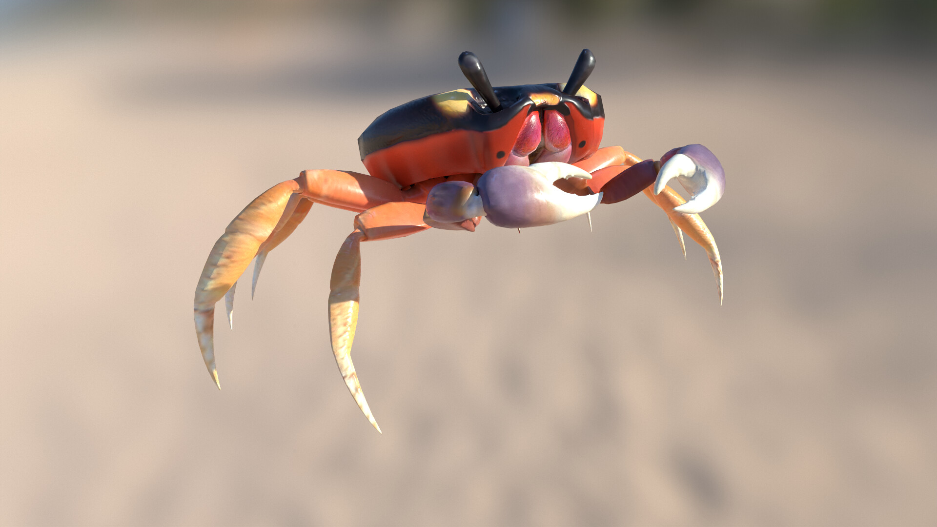 ArtStation - Halloween Moon Crab