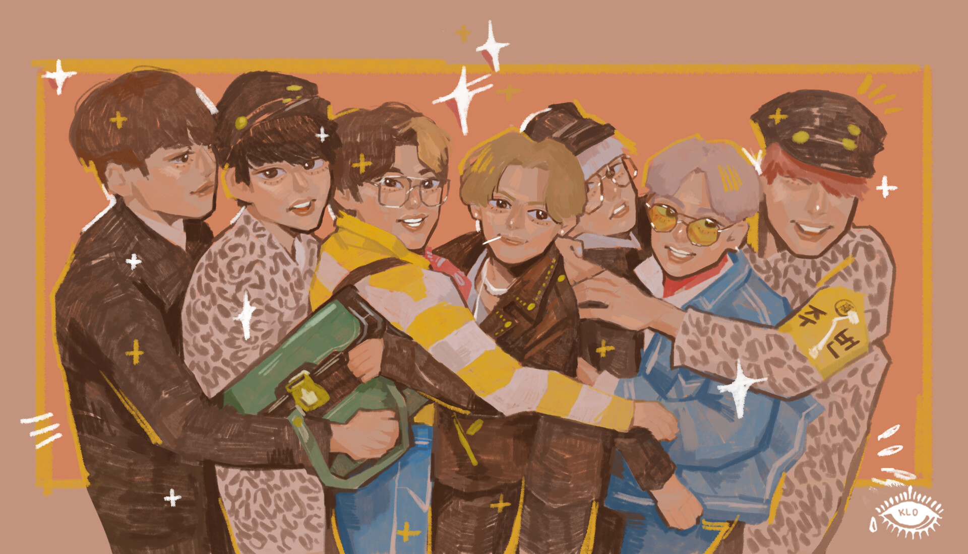 ArtStation - ATEEZ on variety shows