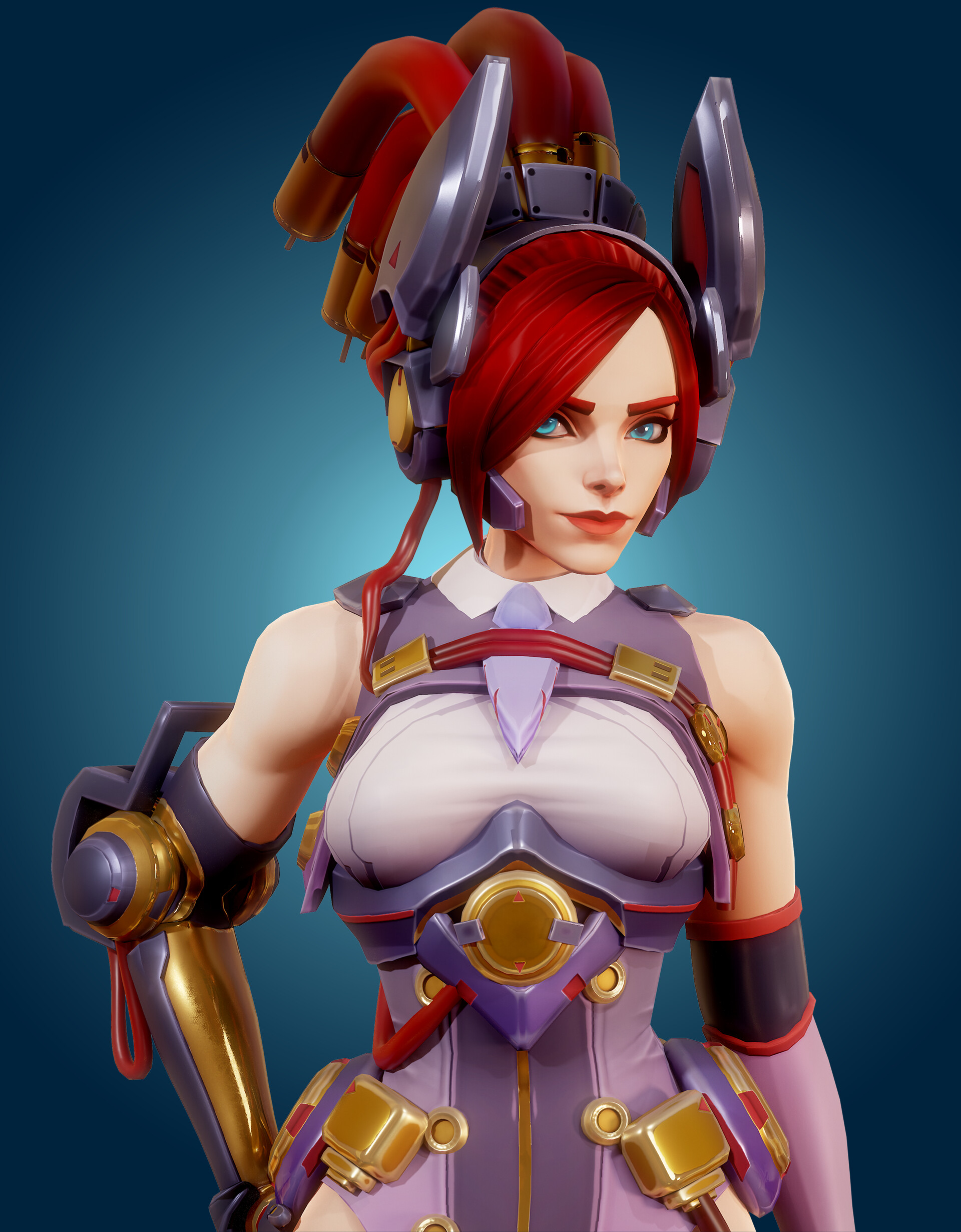 ArtStation Nature Watcher Overwatch Style