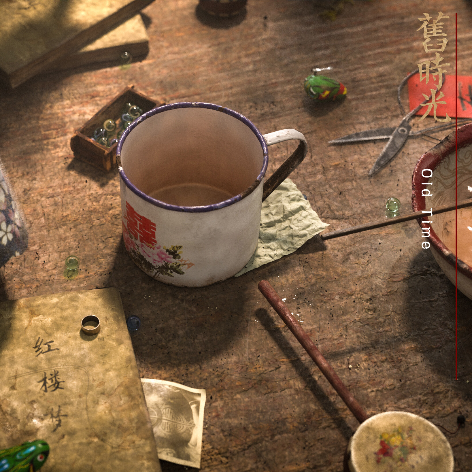 ArtStation Old Time Props (旧时光)