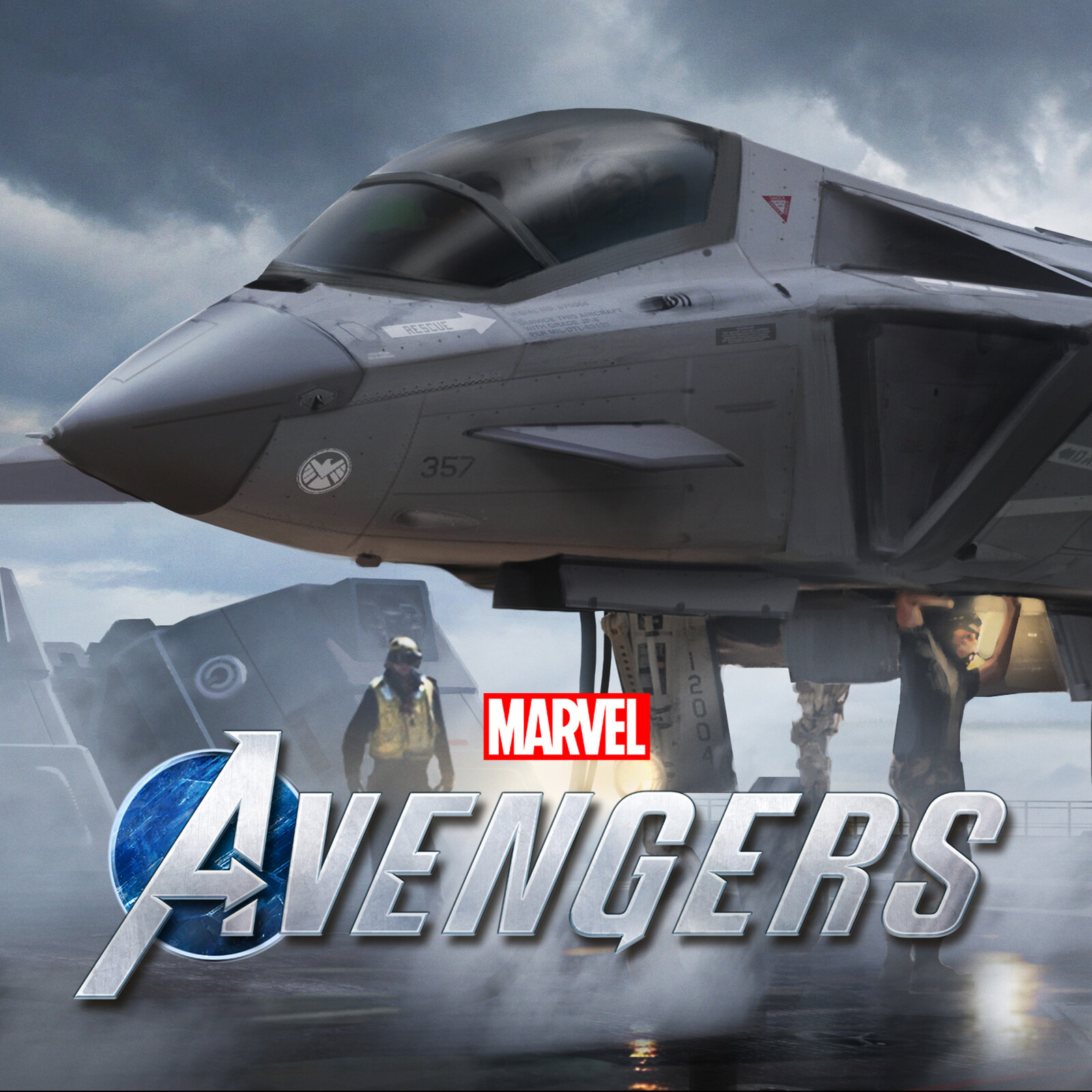 Marvels Avengers : Shield Fighter Jet