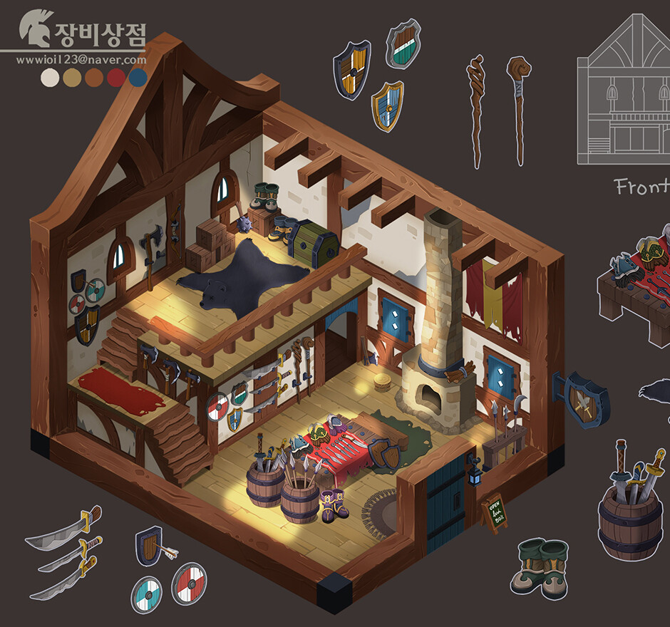 ArtStation Weapon Shop