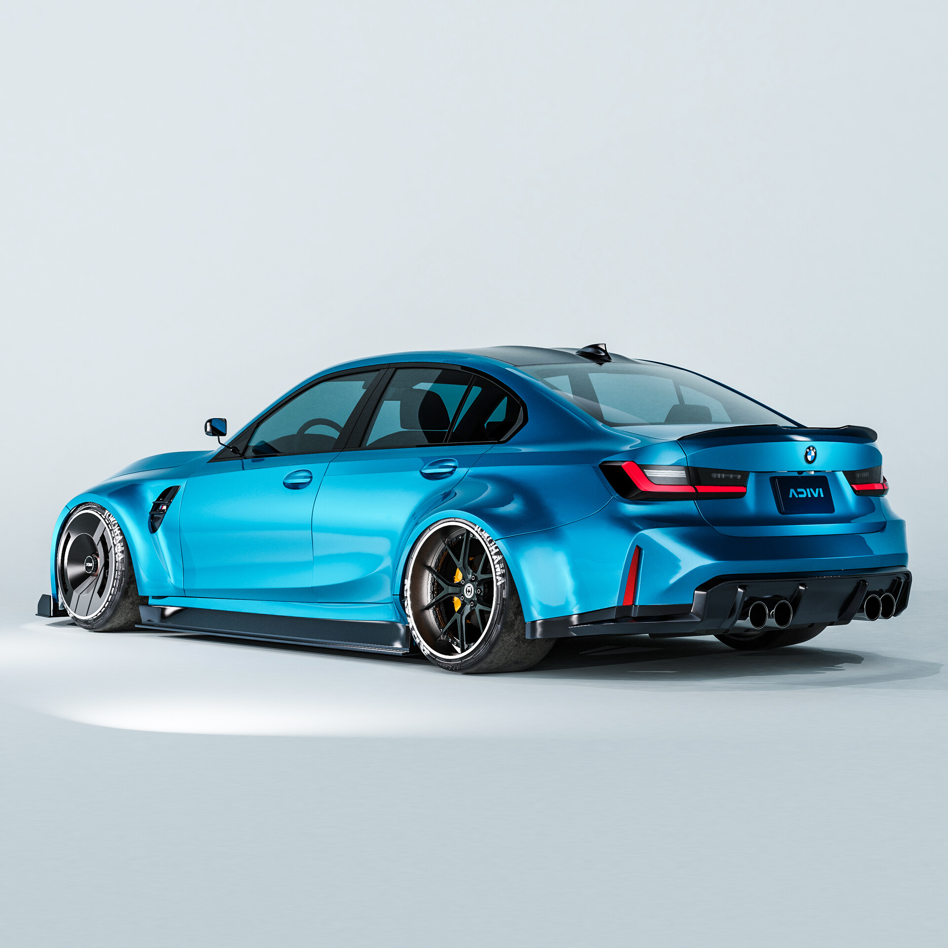 ArtStation - BMW M3 Widebody