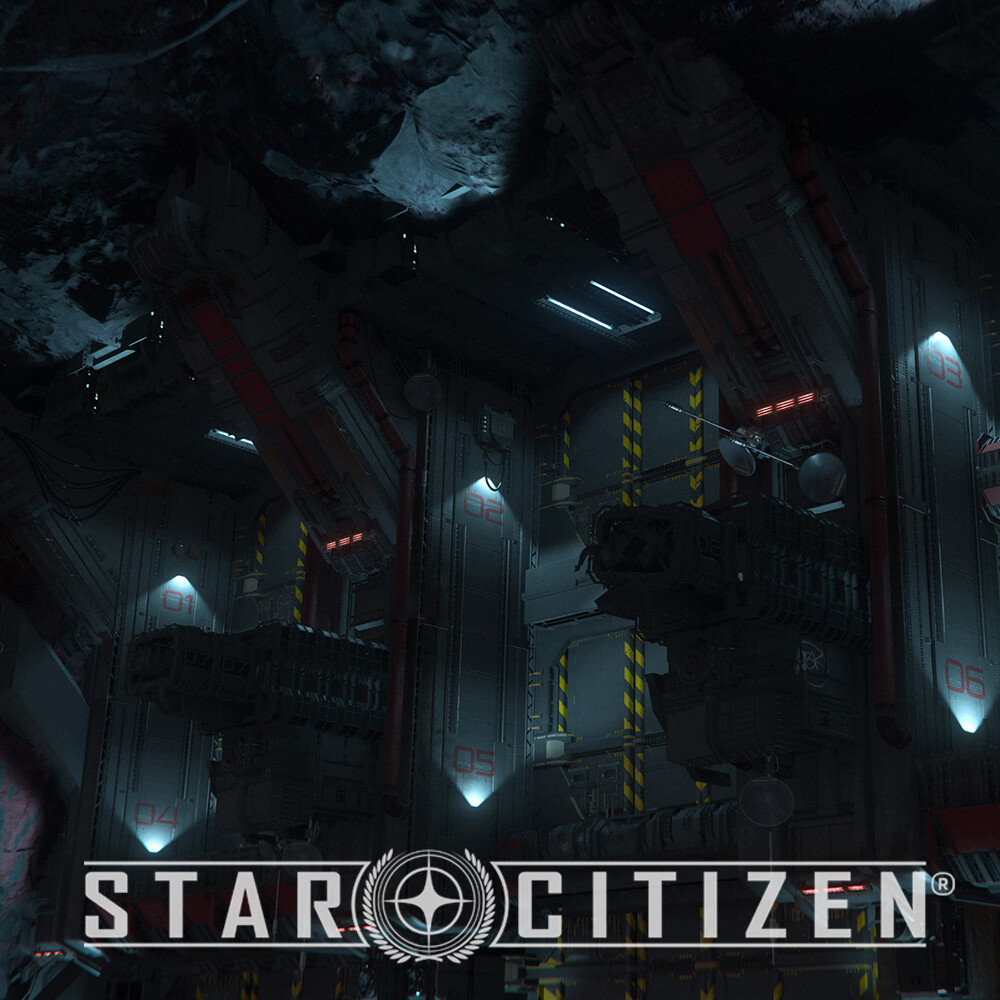 ArtStation - StarCitizen - GrimHEX Station - 2016