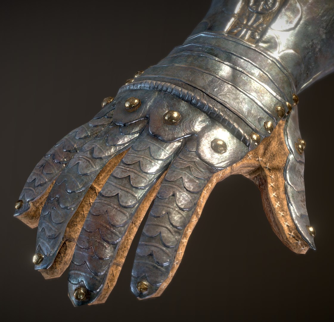 ArtStation - Medieval VR / FPS Knight Hands