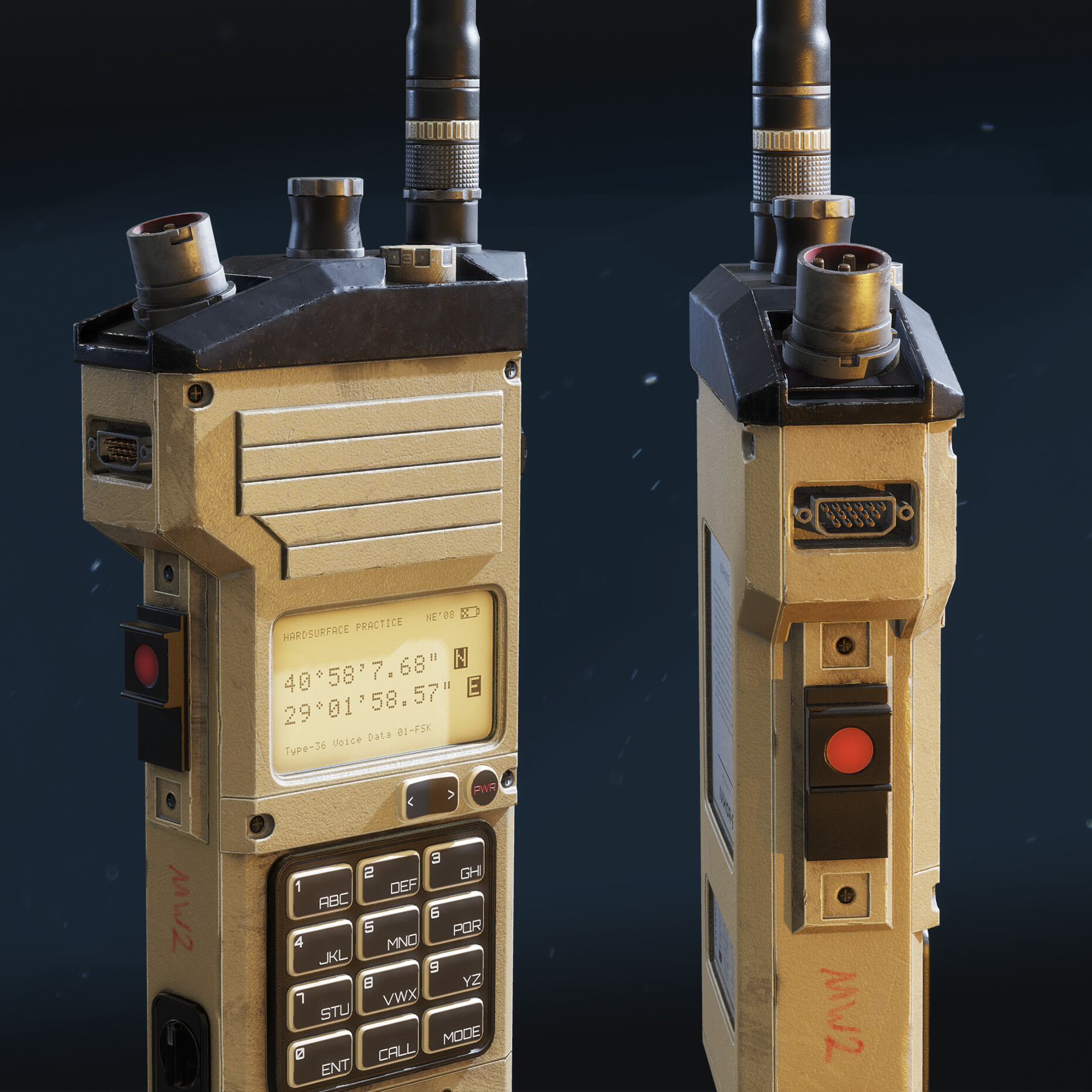 ArtStation - 'Improvised Terminal' from Fallout