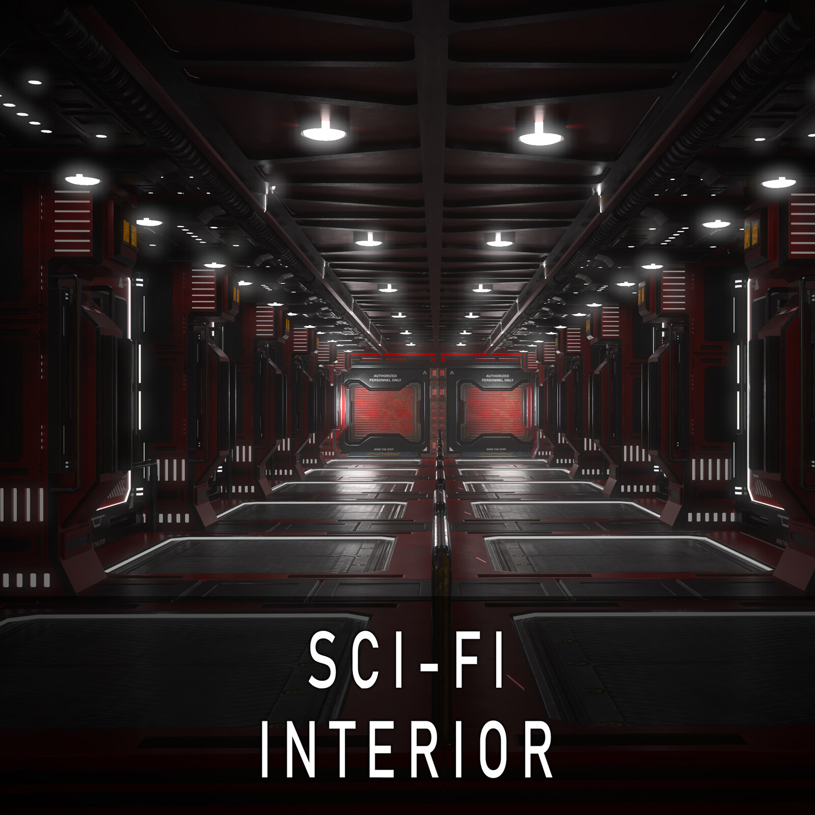 Modular Sci-fi-Interior