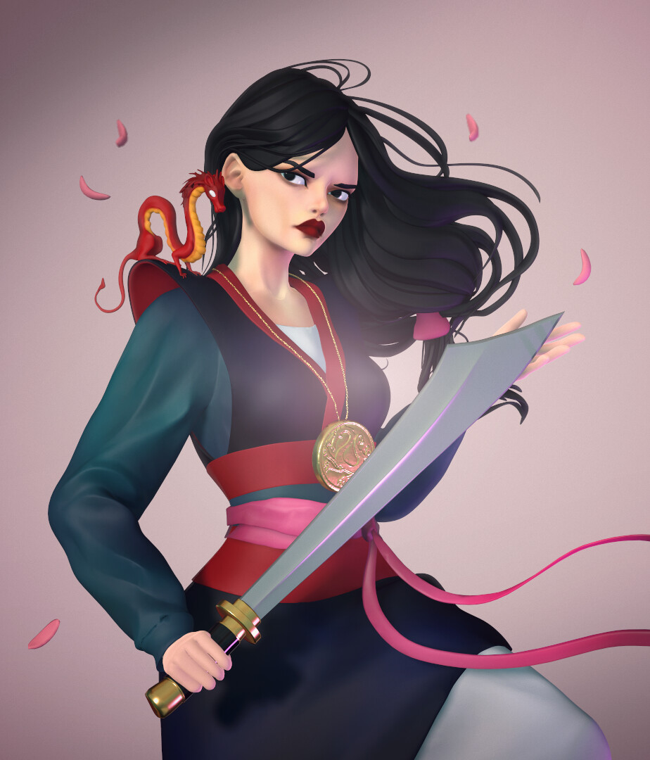 ArtStation - Mulan