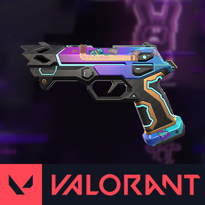 ArtStation - VALORANT: Glitchpop 2.0 Pistol