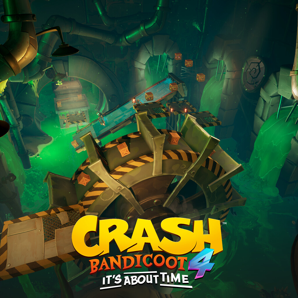 ArtStation Crash Bandicoot 4 Nitro Processing