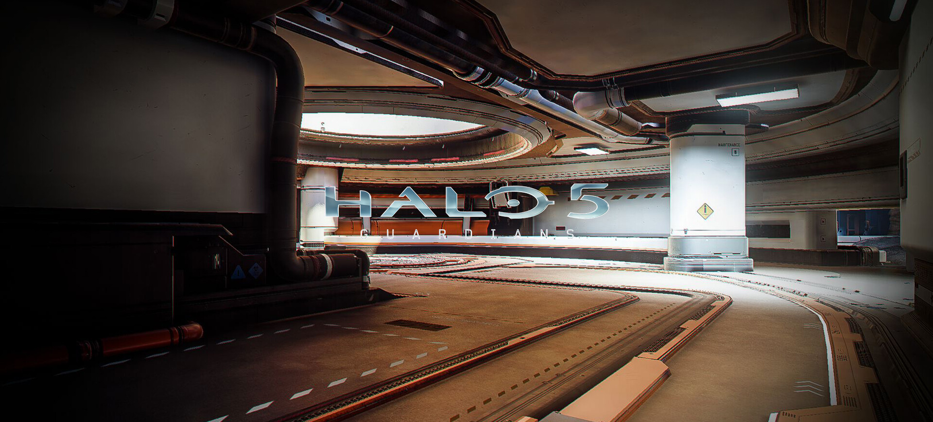 ArtStation Halo 5 Guardians Warzone Garage Second Floor