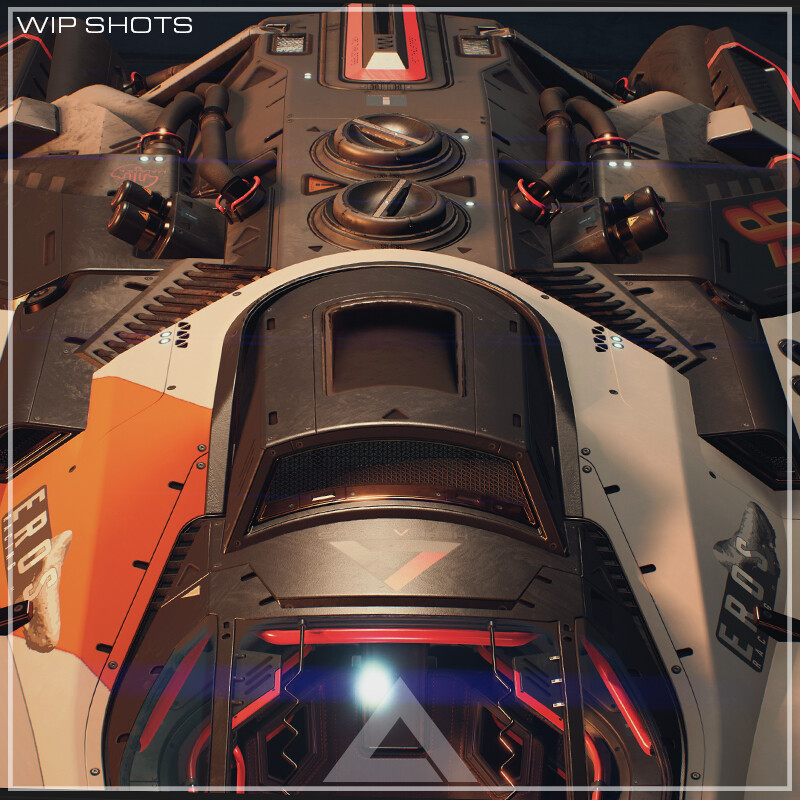 ArtStation - Hephaestus Heavy Industries - WIP Shots