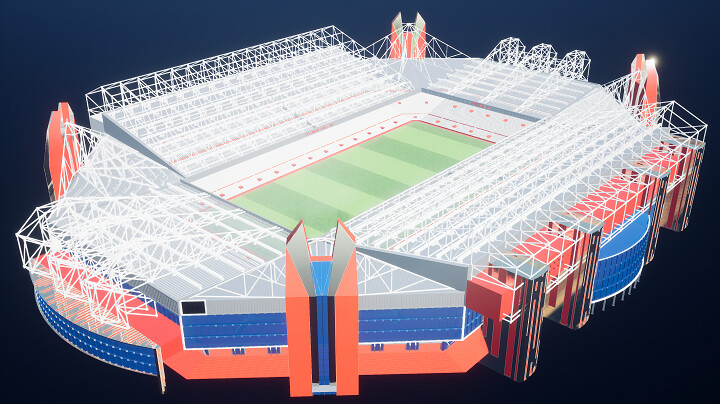 ArtStation - Old Trafford Stadium