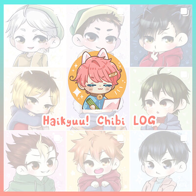 ArtStation - Haikyuu chibi