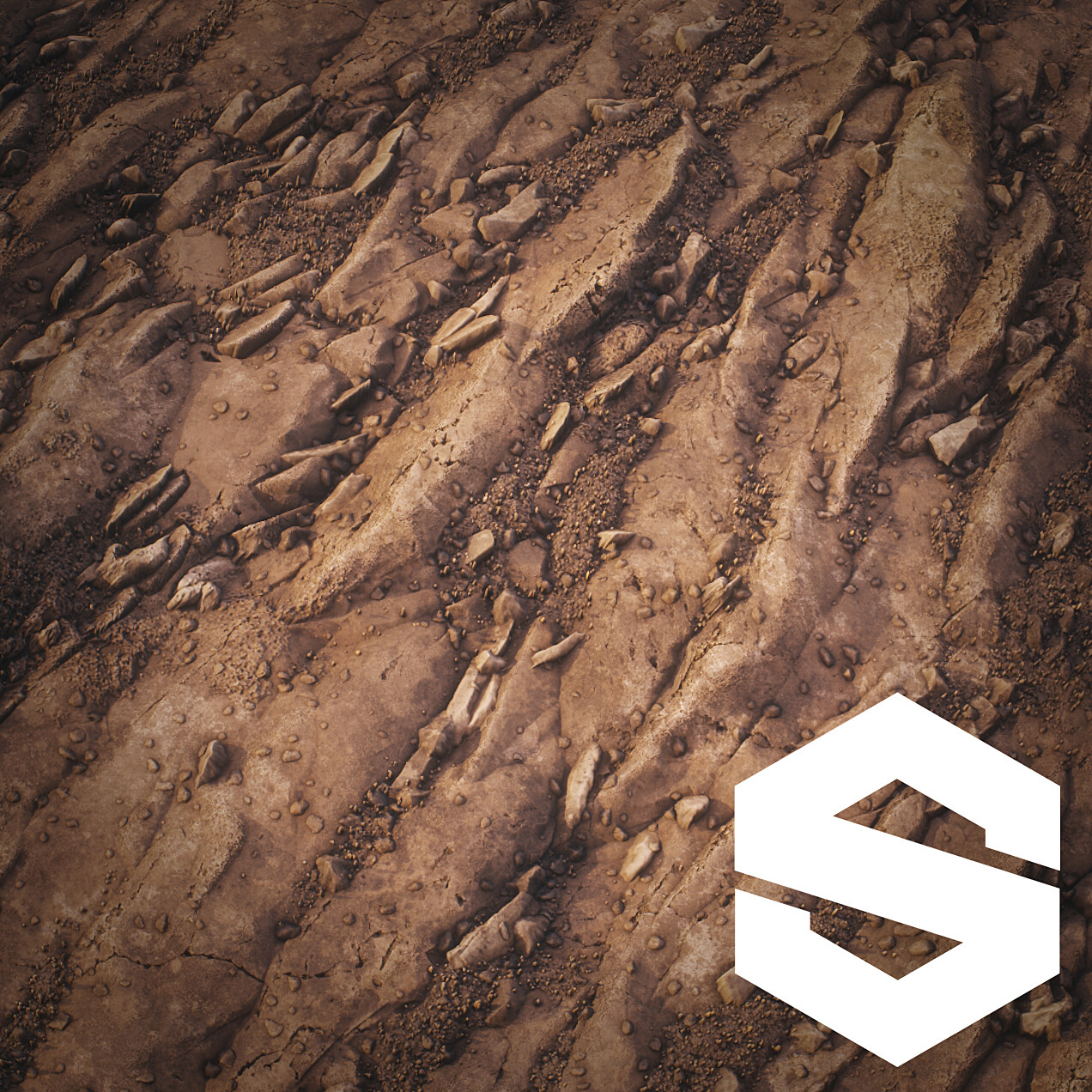 ArtStation - Rock Ground | Substance Designer