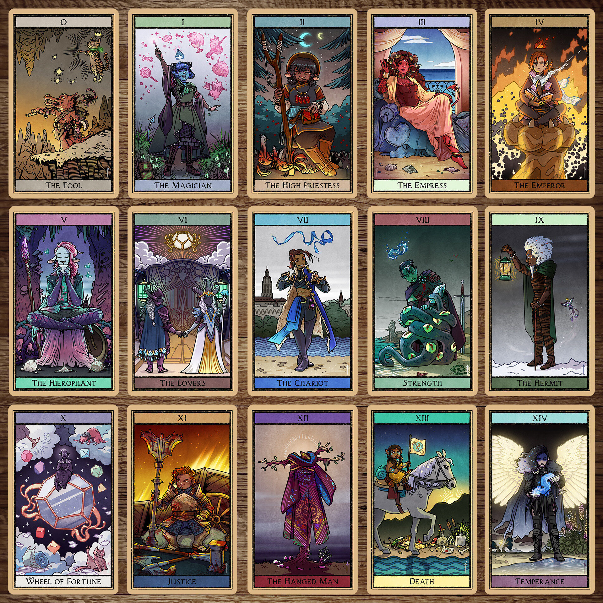 ArtStation - CR Major Arcana Set, Joanna Johnen