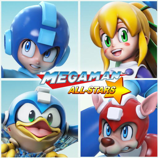 MegamanAllstars - Rock+Roll+Rush+Beat