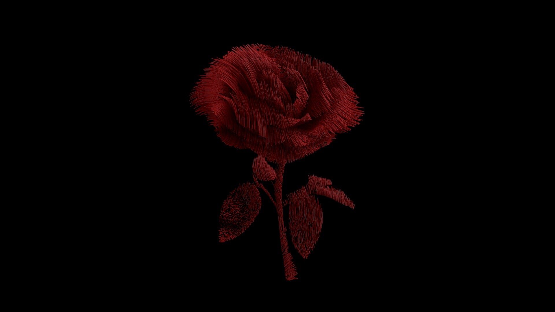 ArtStation - Abstract Rose | 3D Artwork
