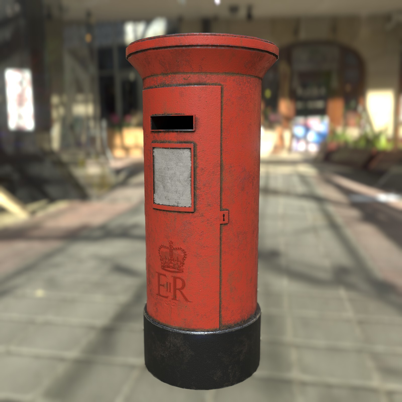 Artstation - British Post Box