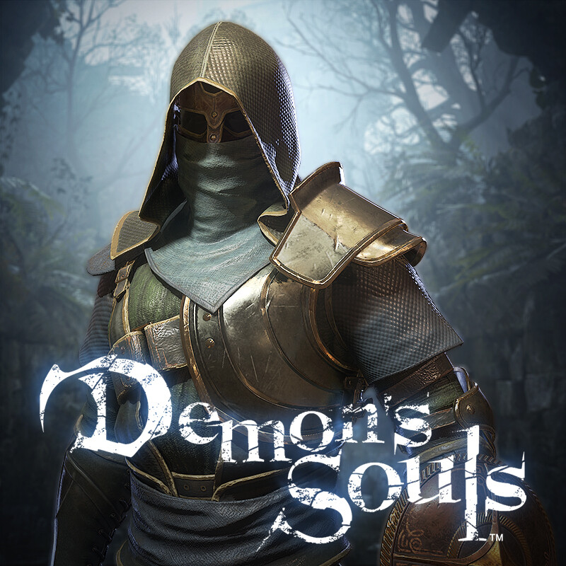 ArtStation Demon's Souls ImperialSpy Armor Set