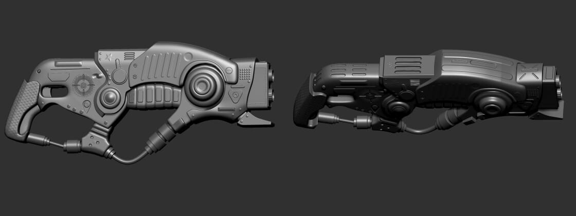 ArtStation - Mini Gun