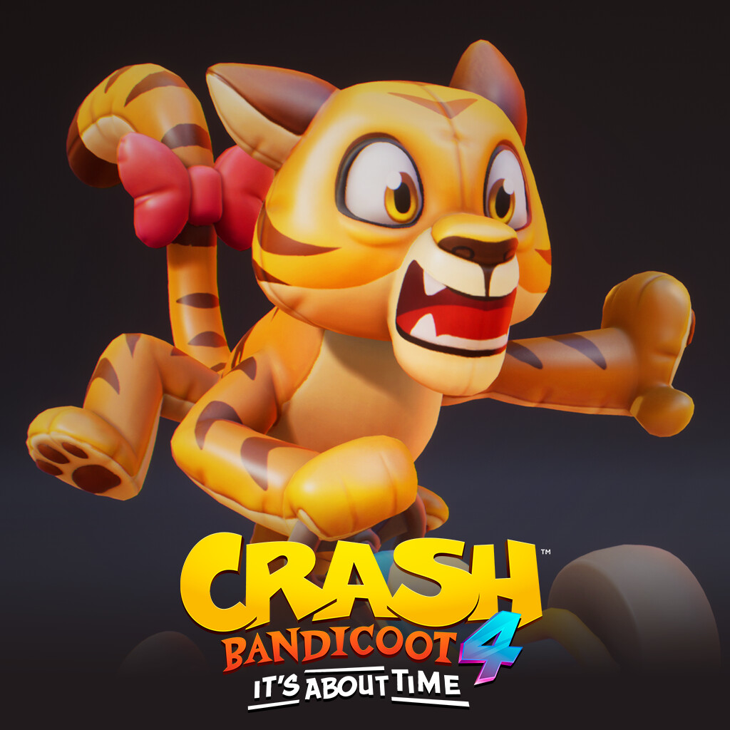 ArtStation Crash Bandicoot 4 Pura Float