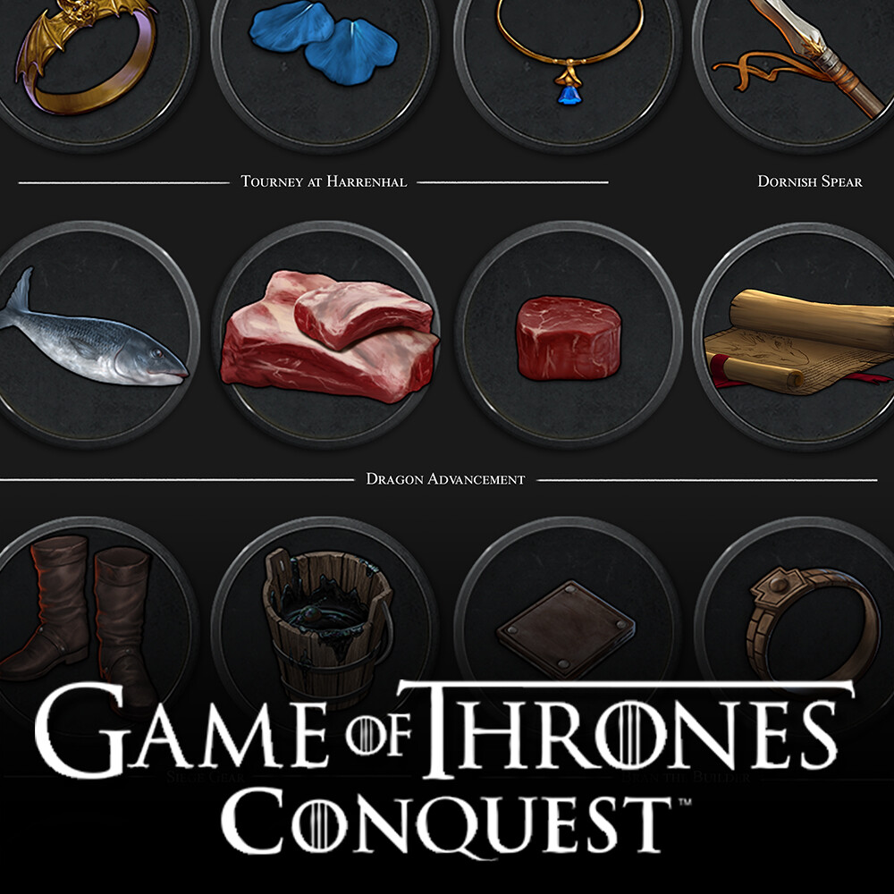 Game of Thrones: Conquest - Gear and Icons