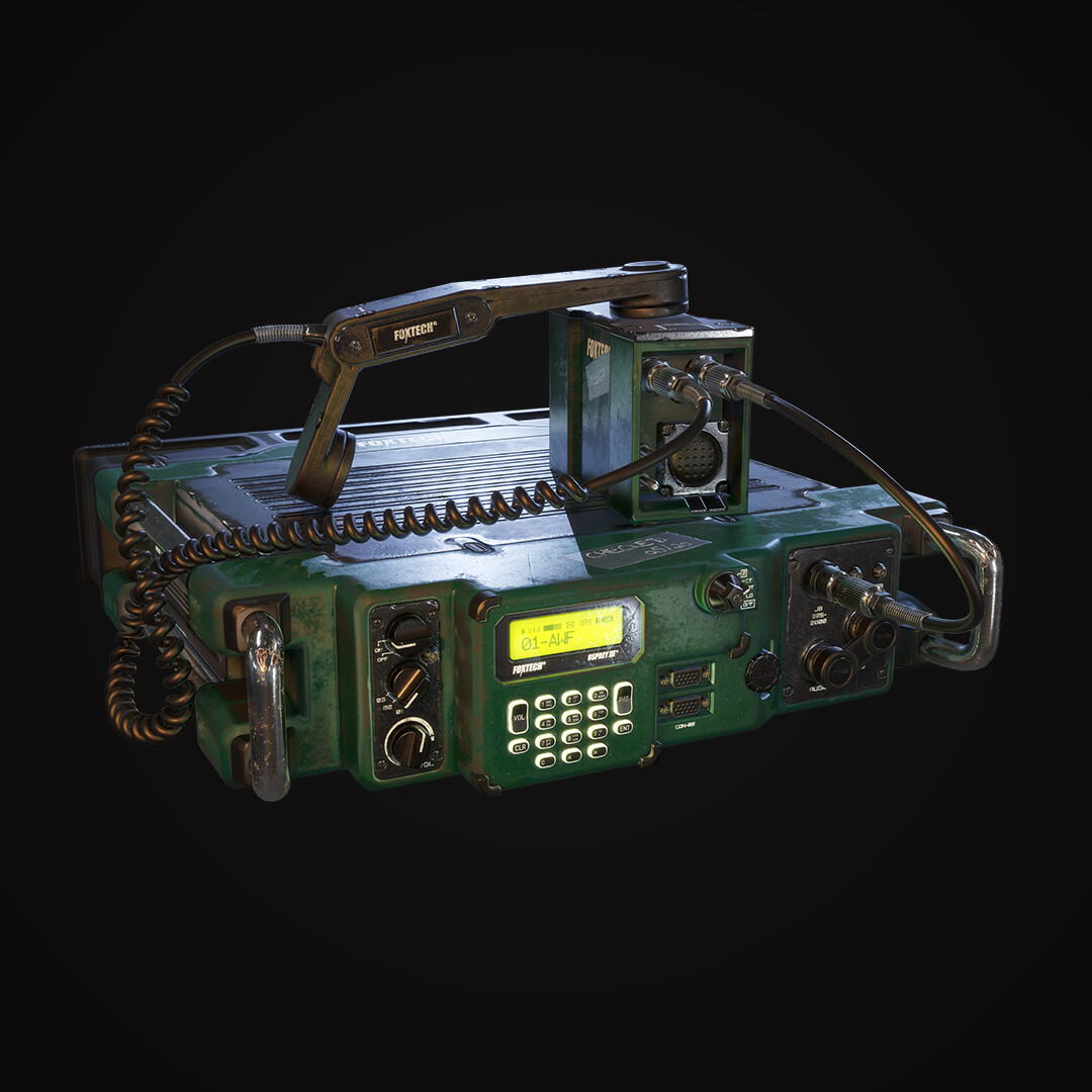 ArtStation - Military Radio