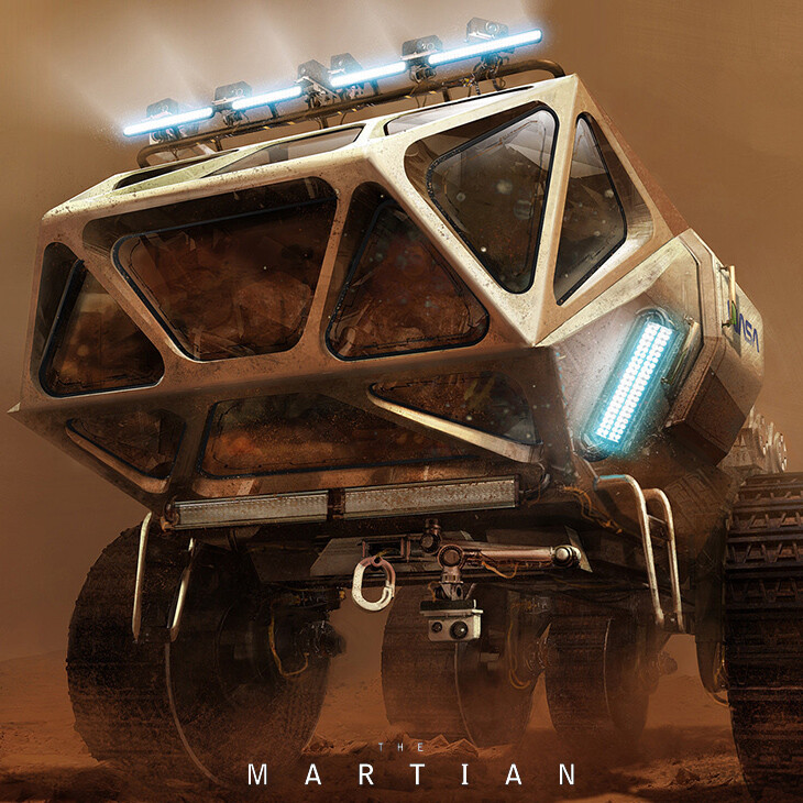 ArtStation - Rover_ The Martian