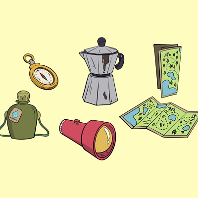 Forest expedition - Prop design