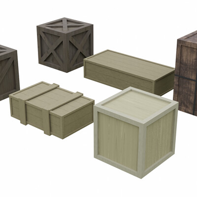 Wooden Crate Collection