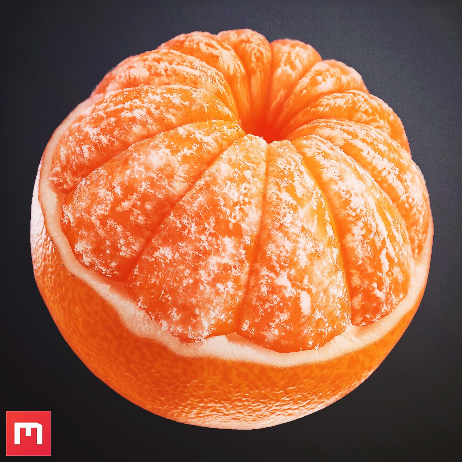 Tangerine Procedural Material