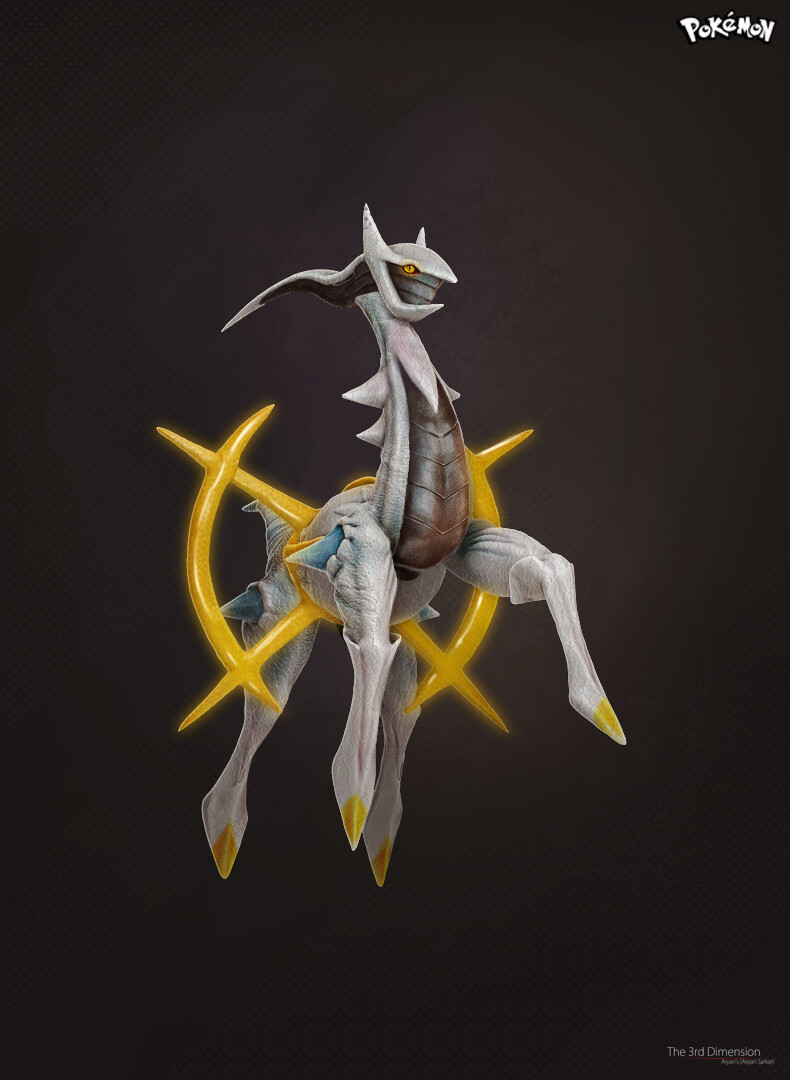 God: Arceus - Pokemon fan art - Finished Projects - Blender Artists  Community