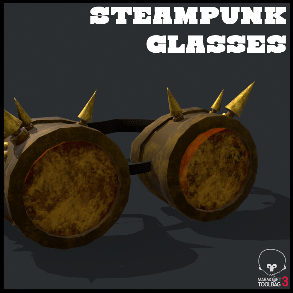 ArtStation - Steampunk Glasses