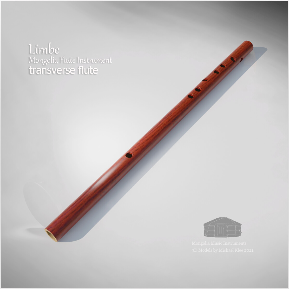 ArtStation Limbe Korea FLute Instrument ᠮᠤᠩᠭᠤᠯ ᠤᠯᠤᠰ