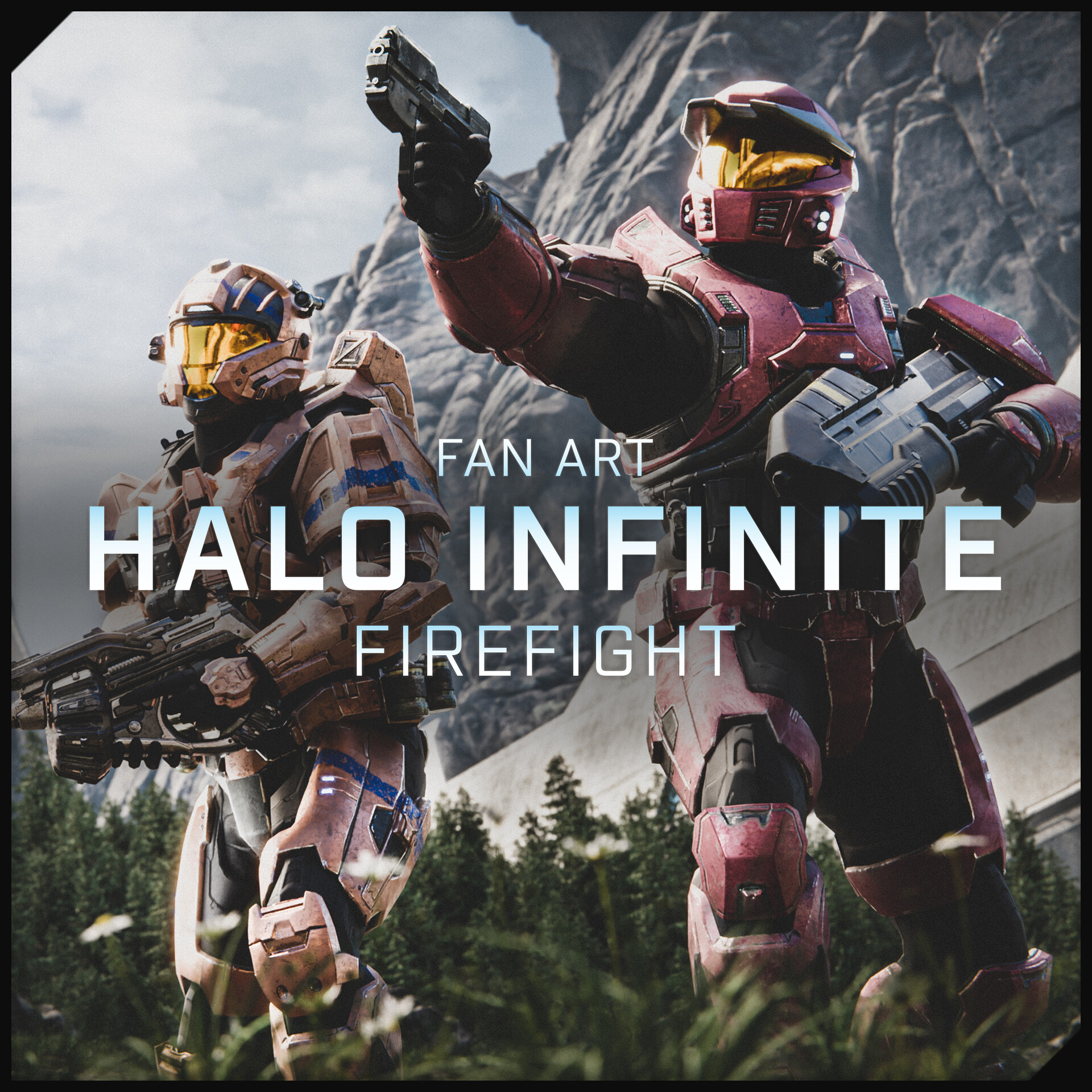 ArtStation - HALO INFINITE: Firefight