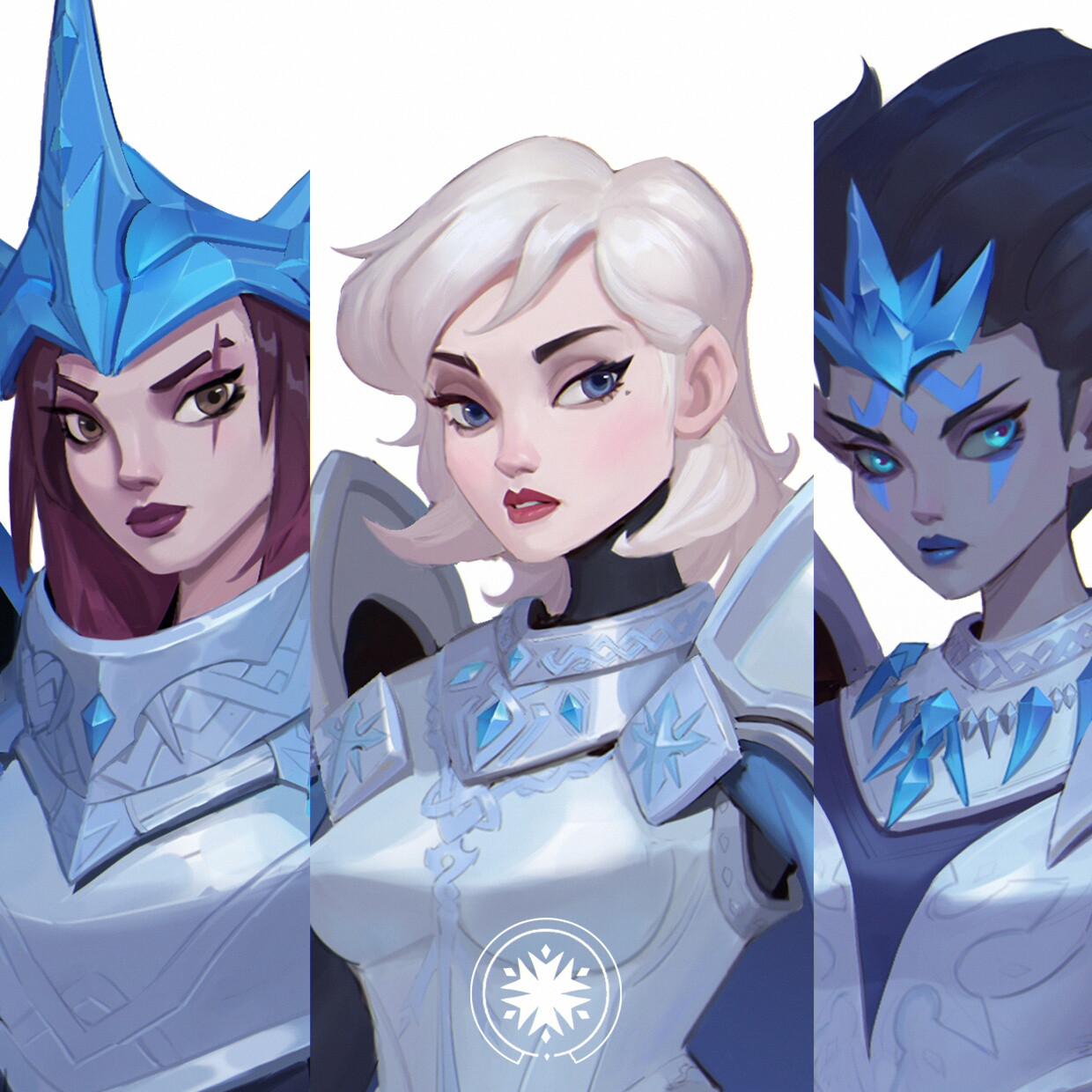 ArtStation Frozen knight