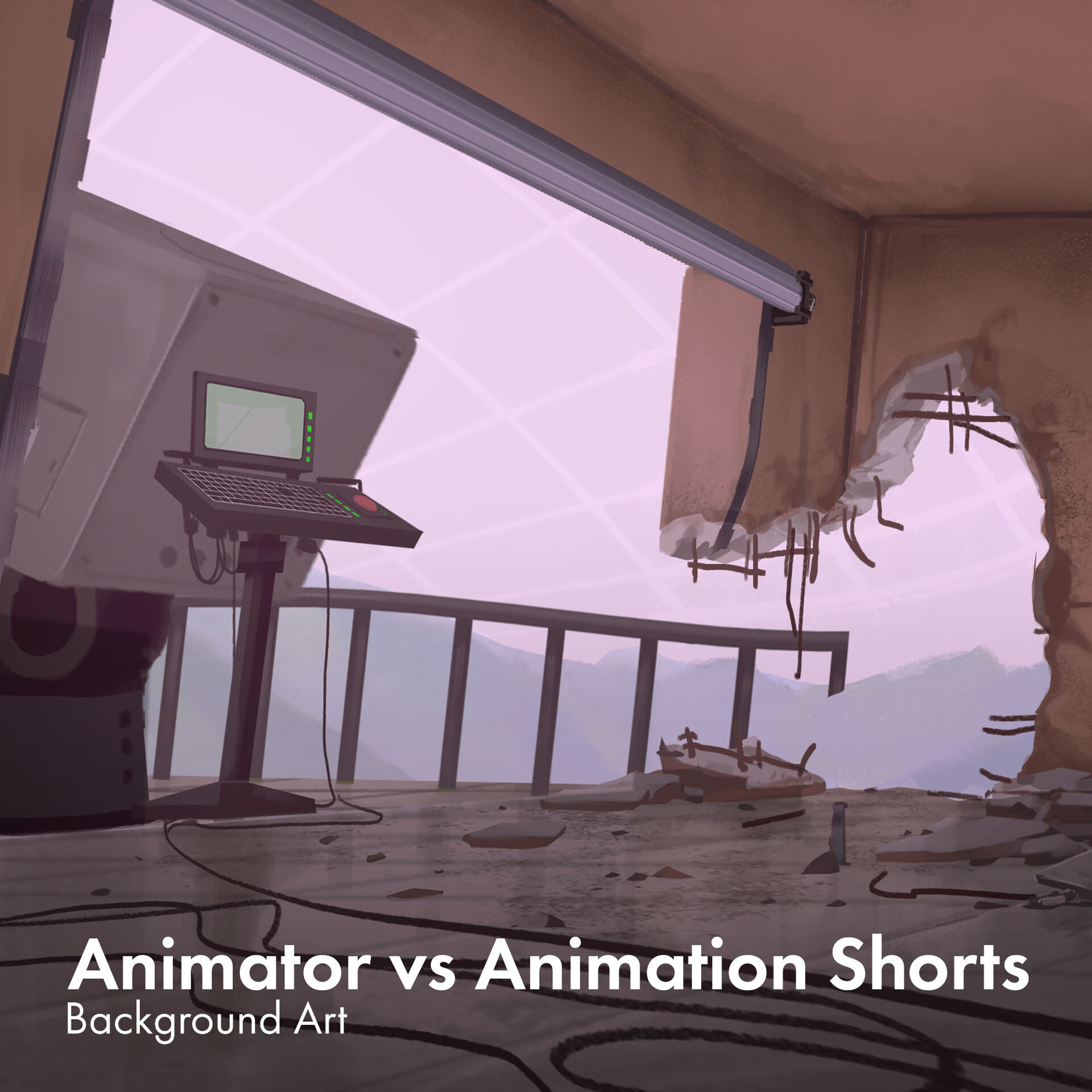 ArtStation - Animator vs Animation Shorts Ep3 (Background Art)