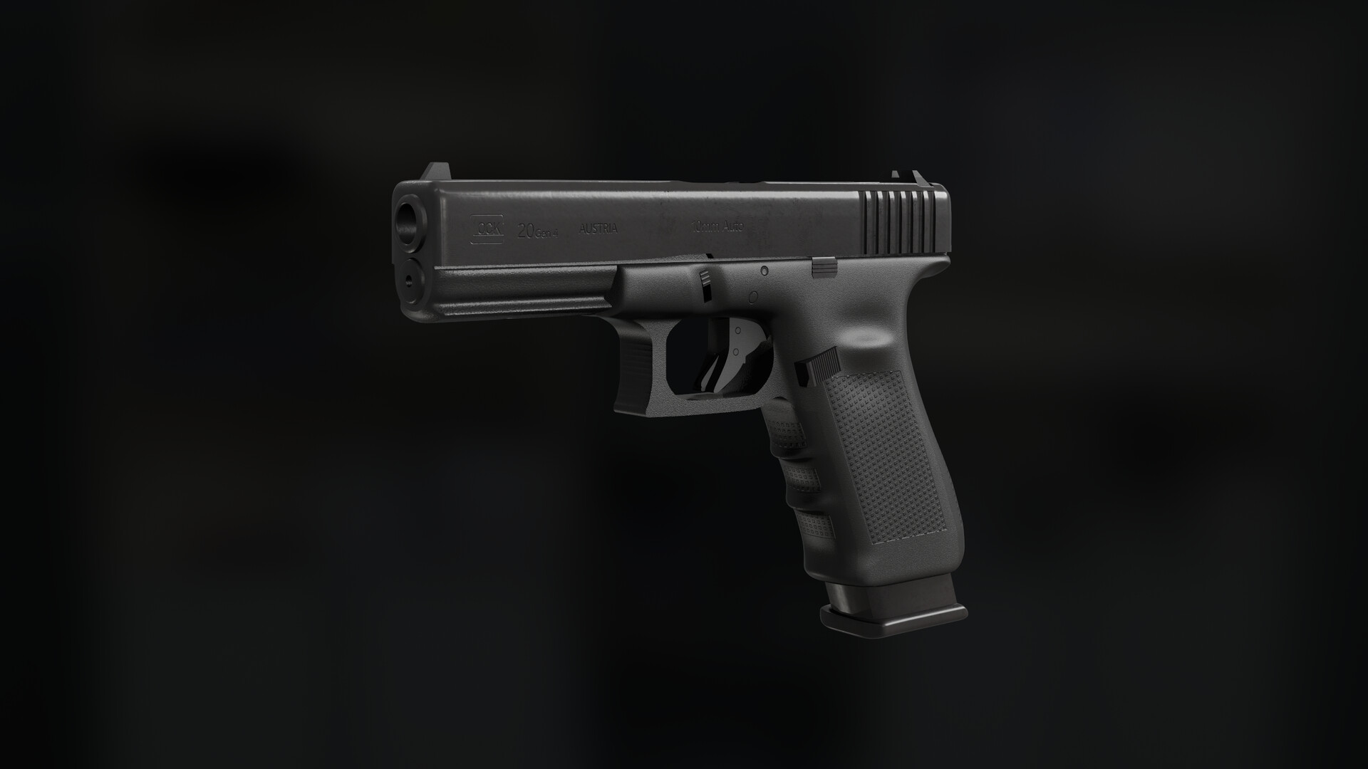 ArtStation - GLOCK 20 Gen4 Pistol