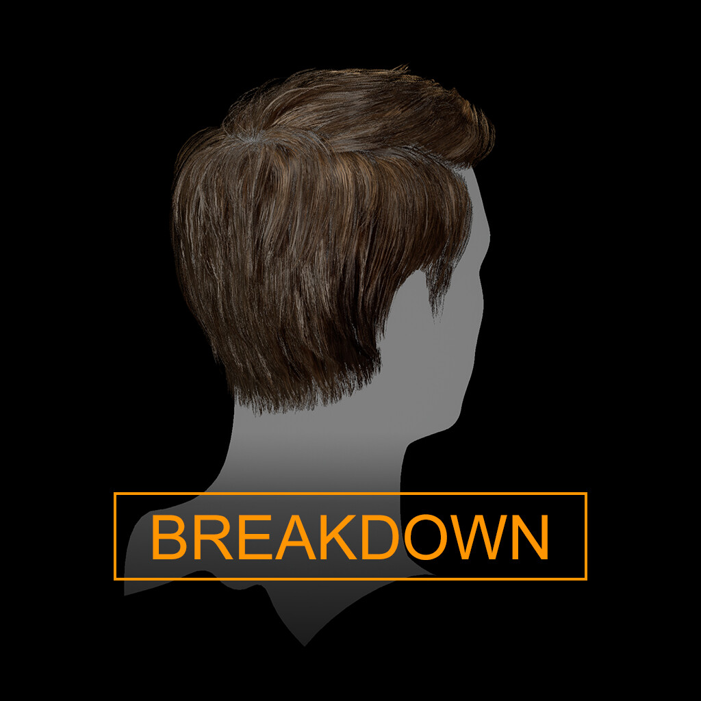 ArtStation - Real-time Hair Breakdown