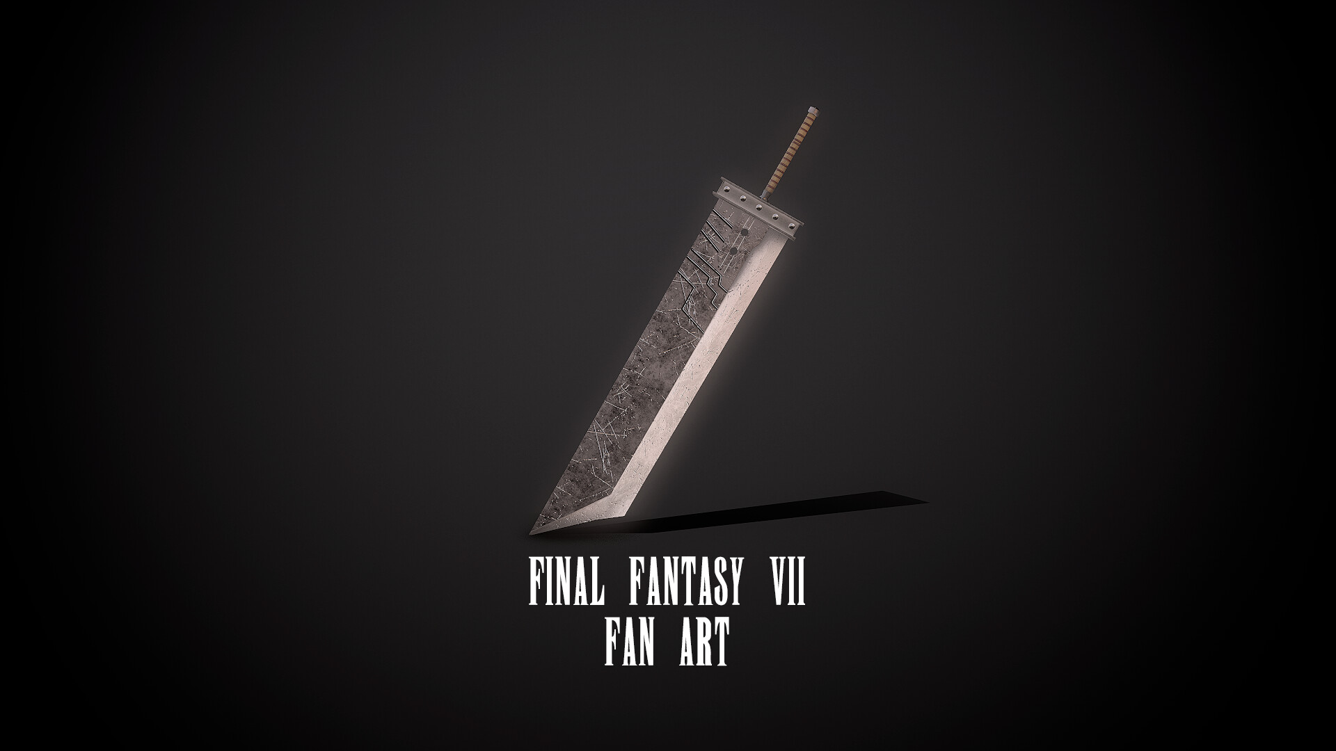 ArtStation - Final Fantasy VII Fan Art - Buster Sword