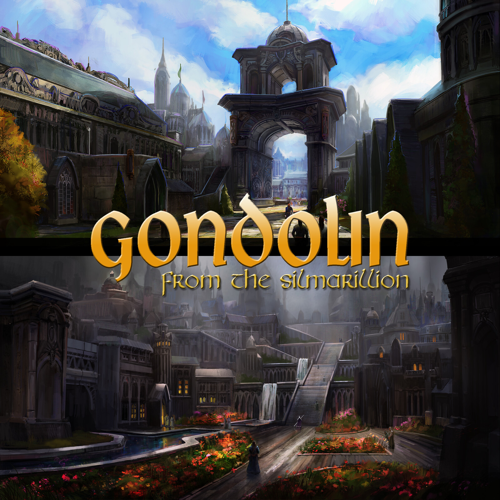 Gondolin Arc of Ingwe, Arc Road, Road of Roses - From the silmarillion