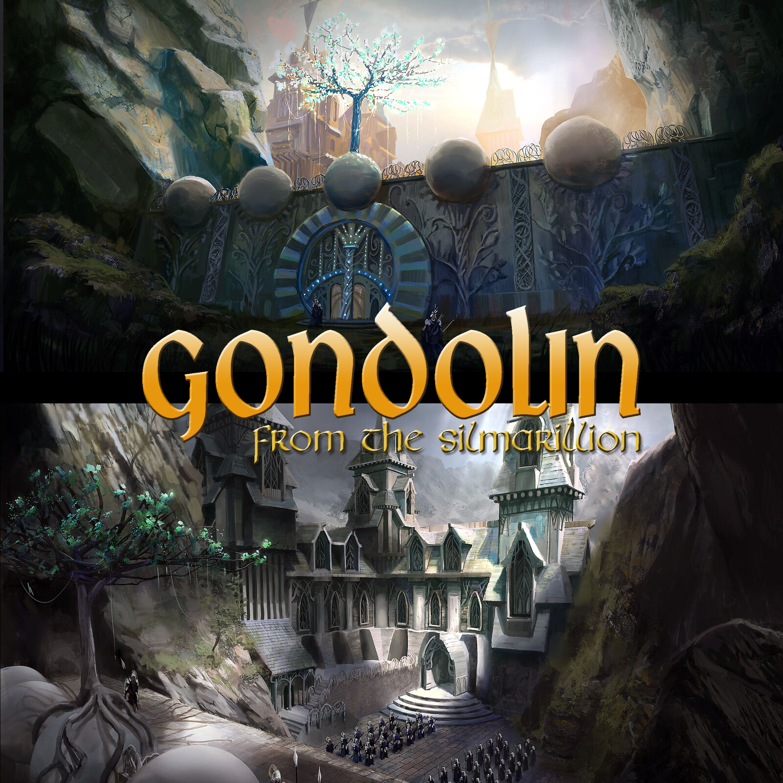 Gondolin Silver gate - From the Silmarillion