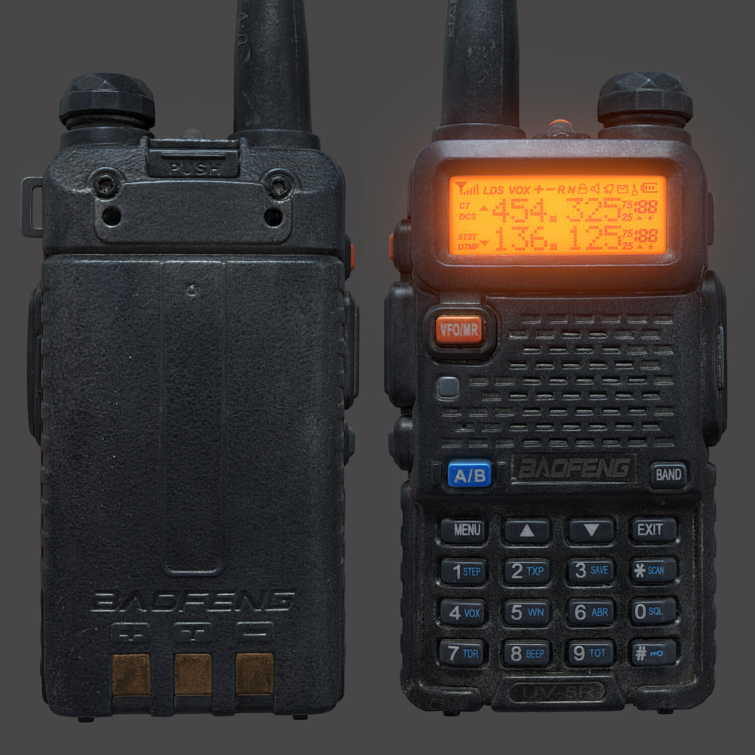 ArtStation - Baofeng Walkie-Talkie RAW Scan